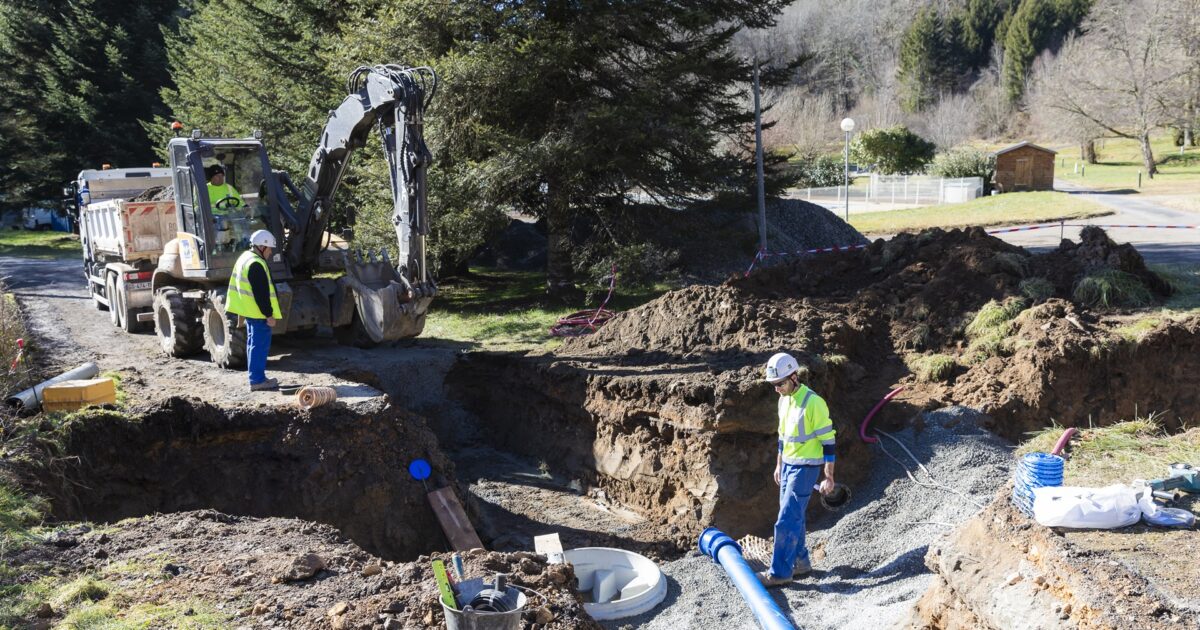 Travaux Corrèze assainissement